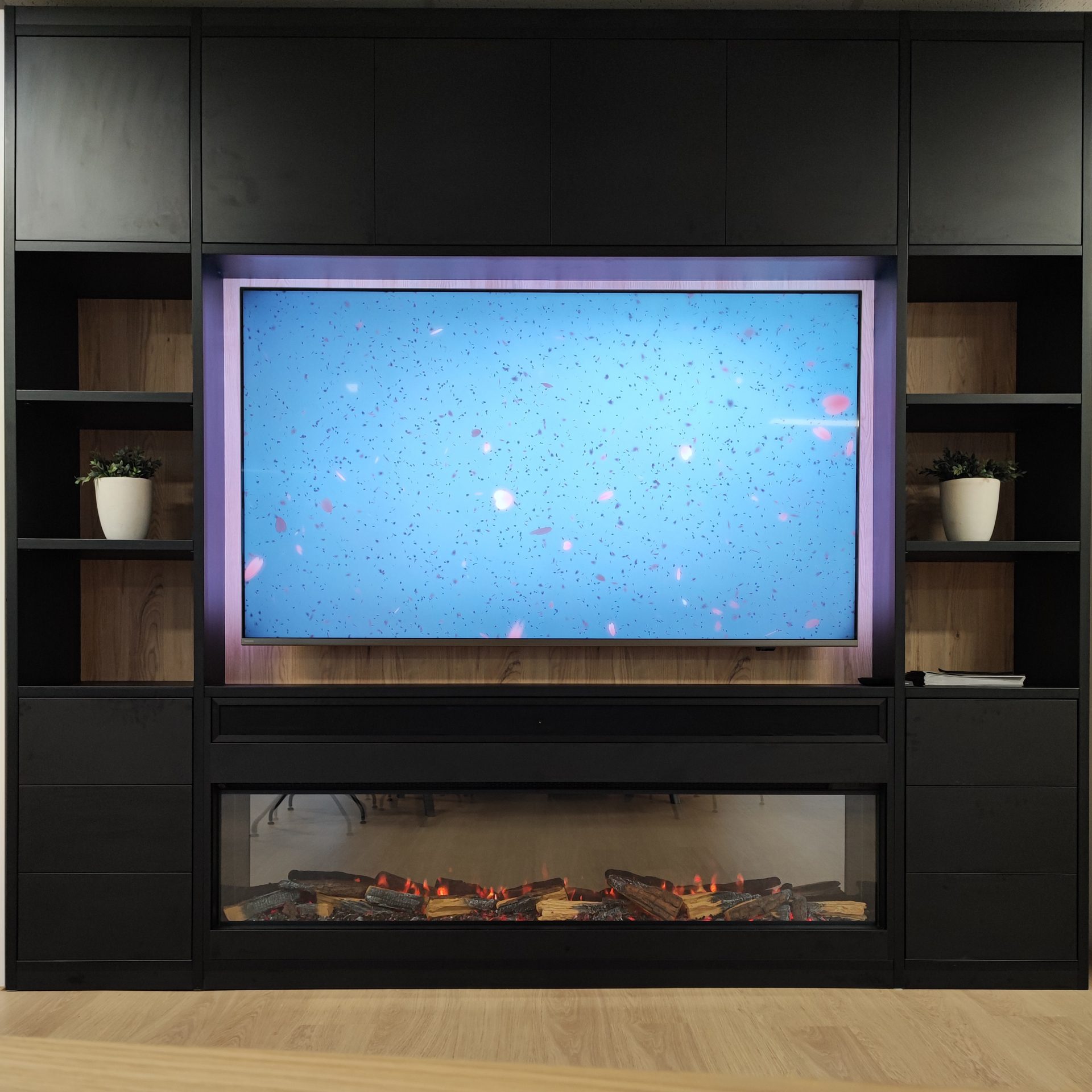 Garderobekast op maat met verlichting